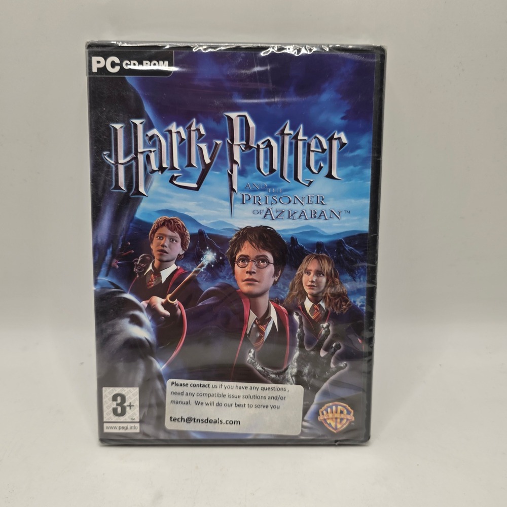 EA Games Harry Potter Prisoner of‎ Azkaban PC CD-ROM New Sealed Magic Adventure
